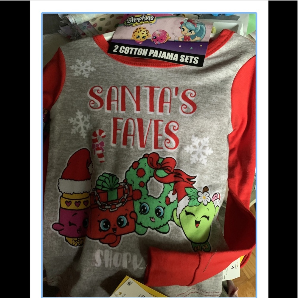Shpokins pajamas 2 sets size 4